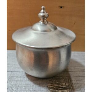 Kirk Stieff Pewter Covered Dish Candy Nut Bowl Trinket Holder P151-28 VINTAGE